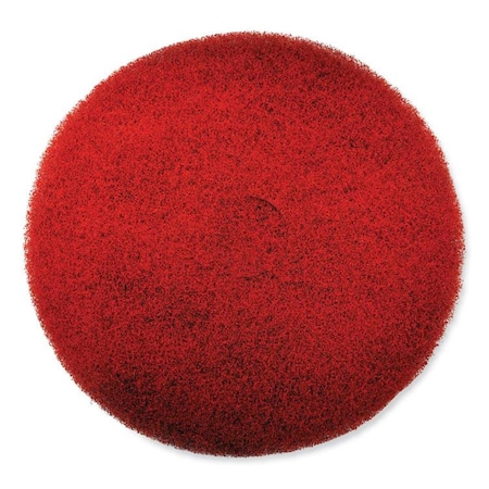 Sc Johnson EZ Care Heavy Duty Scrub Pad - 17 in. - Red & Gray, 5PK SJN311183